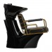 GABBIANO Hair Wash Unit PRATO GOLD Black